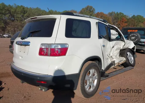 2010 GMC Acadia Sle z USA, uszkodzony, nr VIN 1GKLRLED1AJ120759